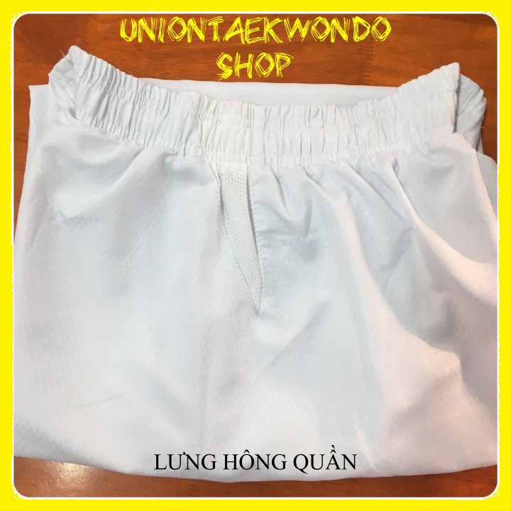 Võ Phục Taekwondo KWON Kim Cương Lưới TÀ DÀI CHUẨN THI ĐẤU x UnionTaekwondoSHOP dobok