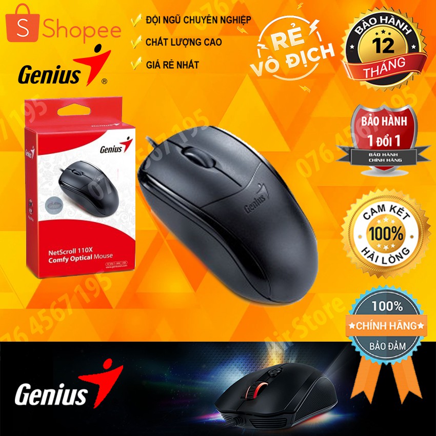 CHUỘT GENIUS 110X CHÍNH HÃNG Luna Outlet