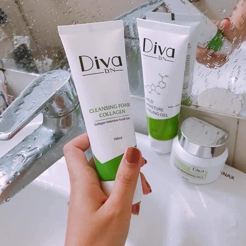 SỮA RỬA MẶT COLLAGEN DIVA LYN HÀN QUỐC