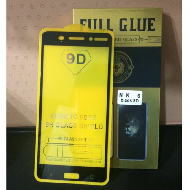 [NOKIA 6] Kính cường lực FULL 9D Nokia 6