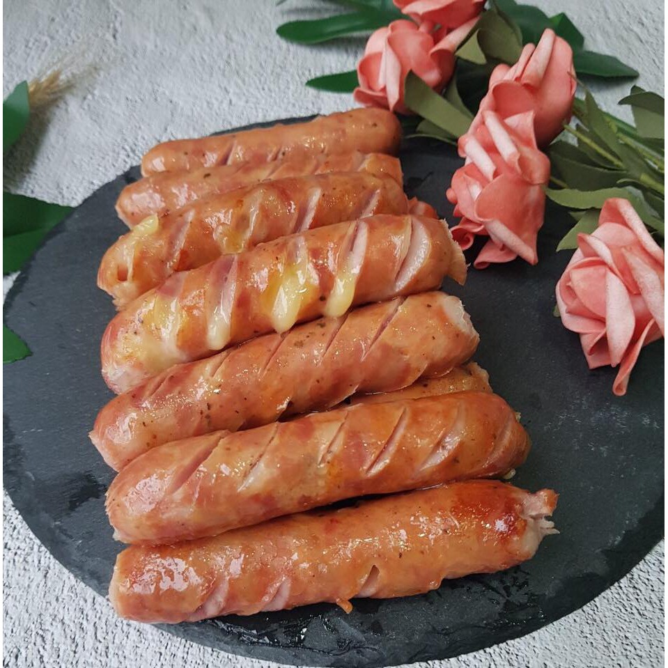 Xúc xích Pho Mai: Không tinh bột, sử dụng đường ăn kiêng | BigBuy360 - bigbuy360.vn