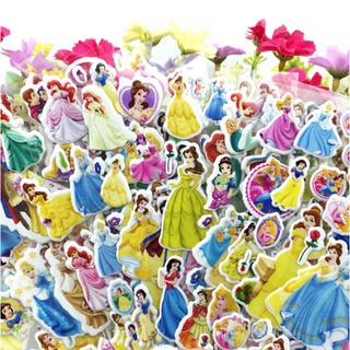 Sticker Dán Trang Trí Hoạt Hình Công Chúa Disney