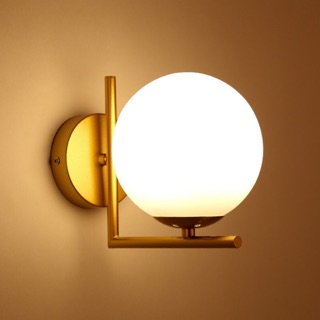 Đèn Tường Trang Trí Hình Cầu