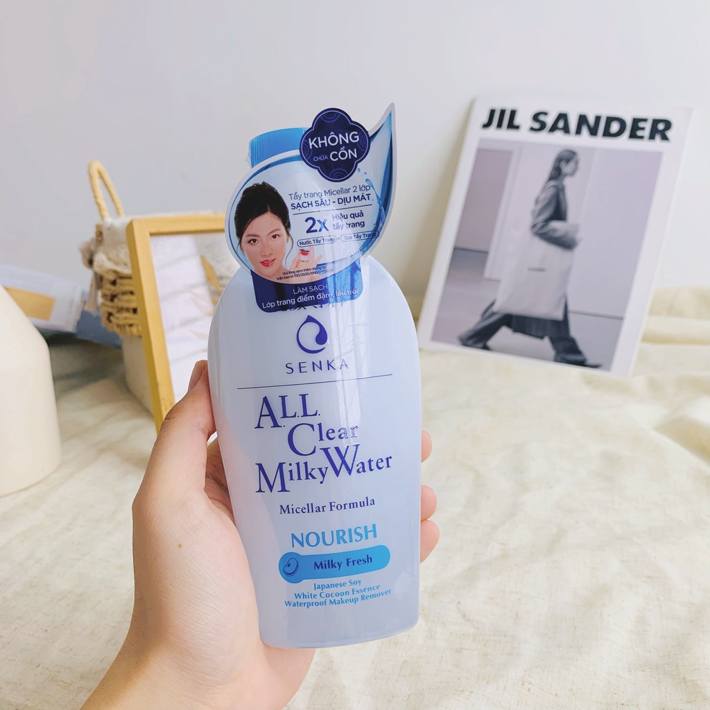 Nước Sữa Tẩy Trang Senka 2 Lớp 230ml
