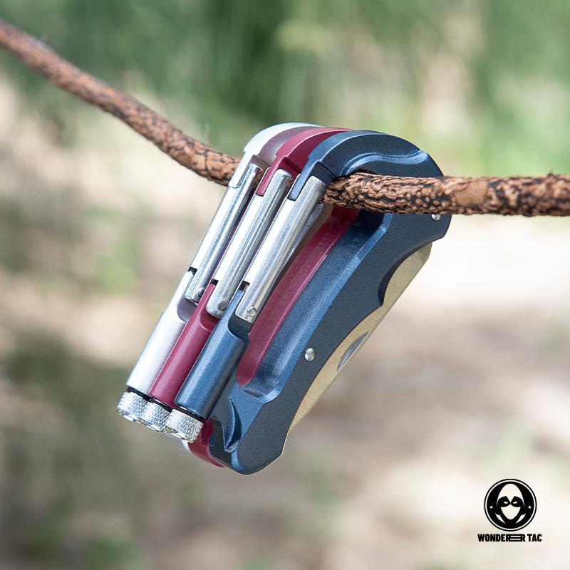 Móc Khóa Chữ D Đa Năng Bằng Hợp Kim Nhôm Cho Hoạt Động Leo Núi Ngoài Trời