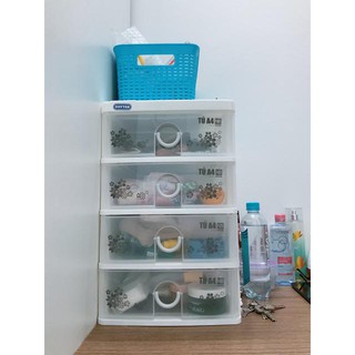 🚀TBA SHOP🚀 Tủ nhựa duy tân Tomi A4 - 4 NGĂN