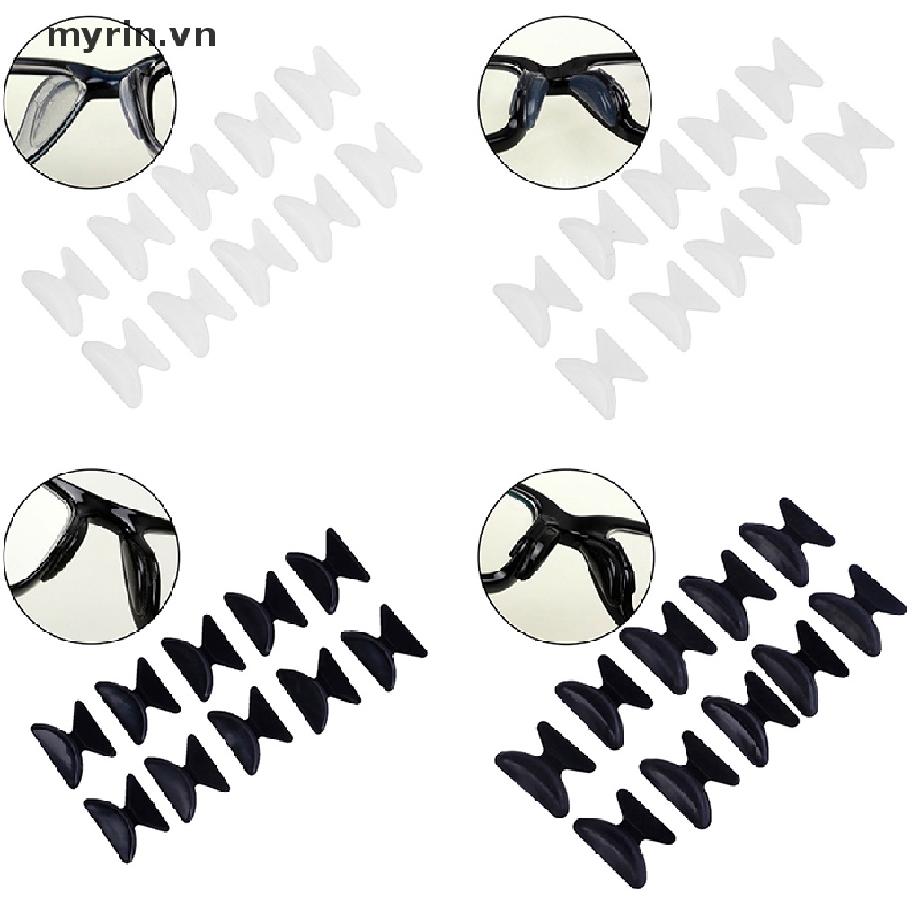 Set 5 Cặp Đệm Silicone Dán Mũi Kính Chống Trượt