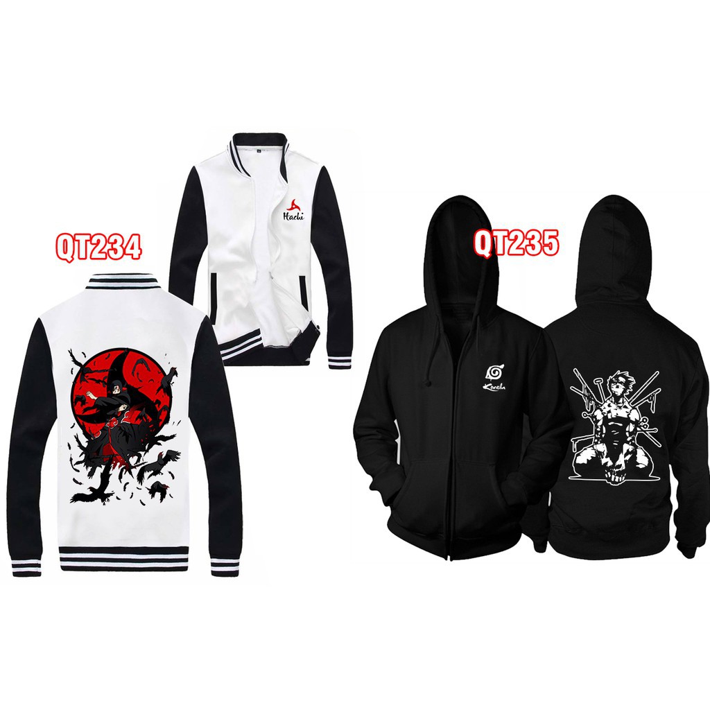 SALE- [BST] Các Mẫu Áo Khoác Naruto Unisex Nam Nữ