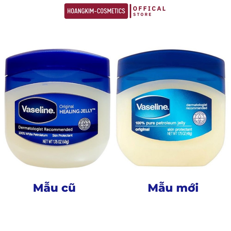 Sáp dưỡng ẩm dưỡng môi Vaseline Pure Petroleum Jelly 49g 100% Pure Petroleum Jelly Original Skin Protectant