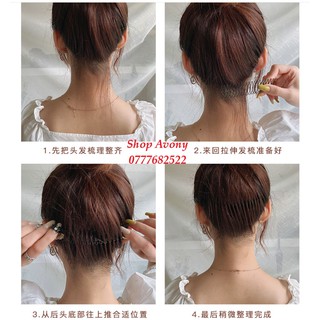 Dụng cụ - Cài tóc làm gọn tóc con bằng sắt