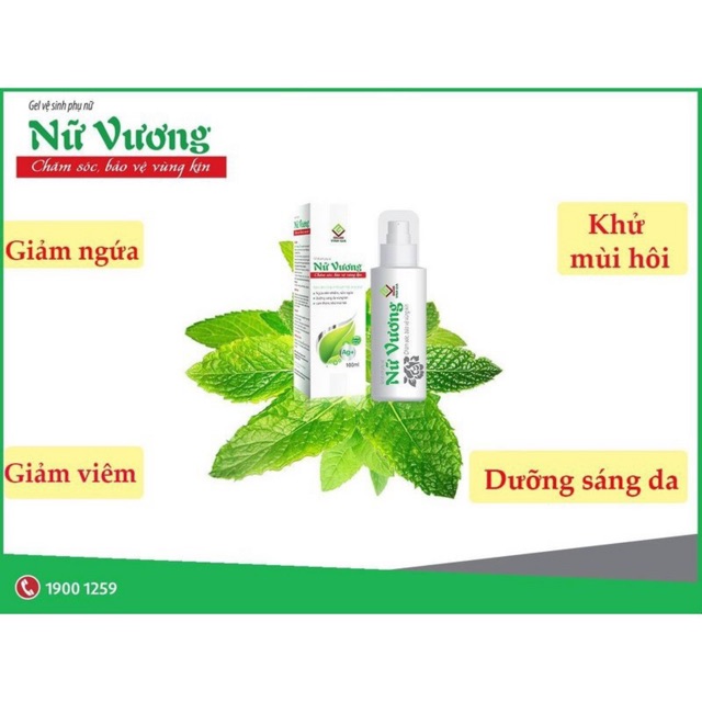 Dung dịch vệ sinh Nữ Vương (lọ 100ml)