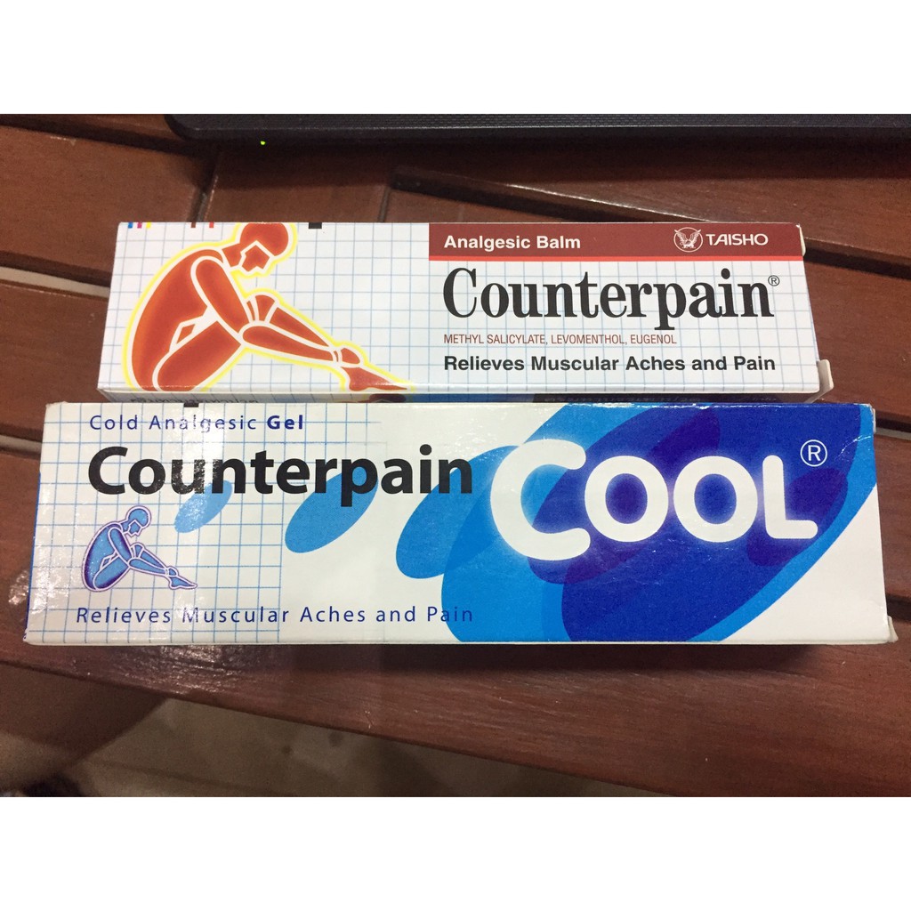 DÂU Xoa Bóp Counterpain Thái Lan NÓNG & LẠNH THAIlan