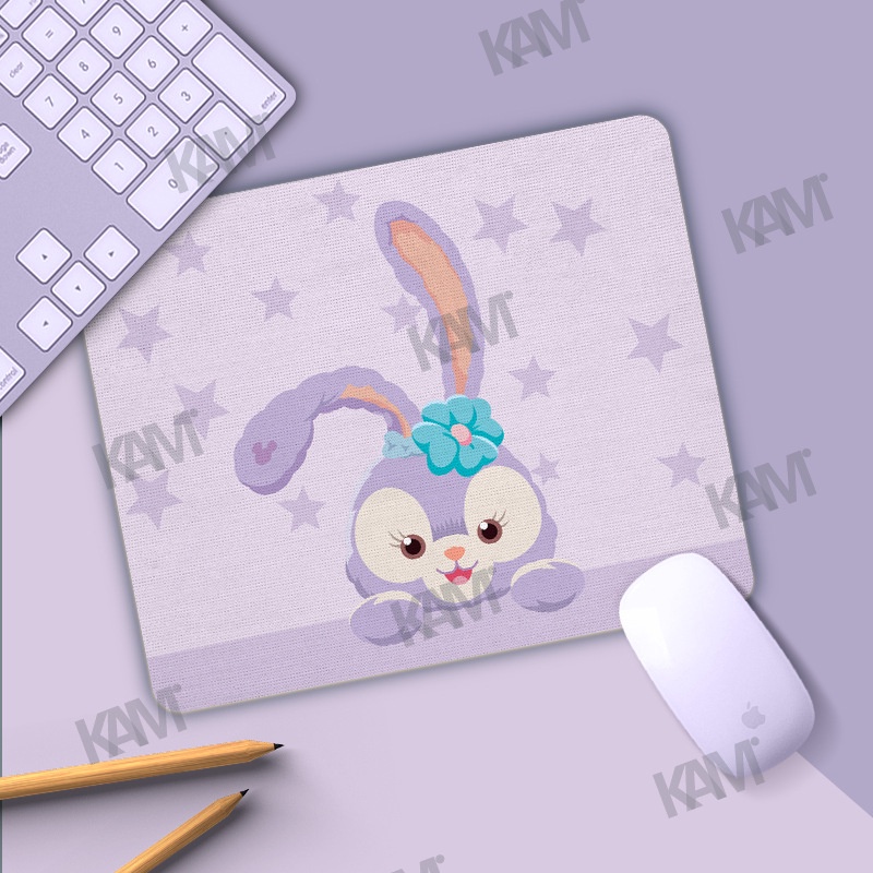 Tấm Lót Chuột Máy Tính Hình Vuông Chống Trượt Hình Hoạt Hình Sanrio Cinnamoroll