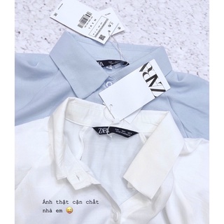 Áo Sơ Mi Tay Bồng 2 Màu