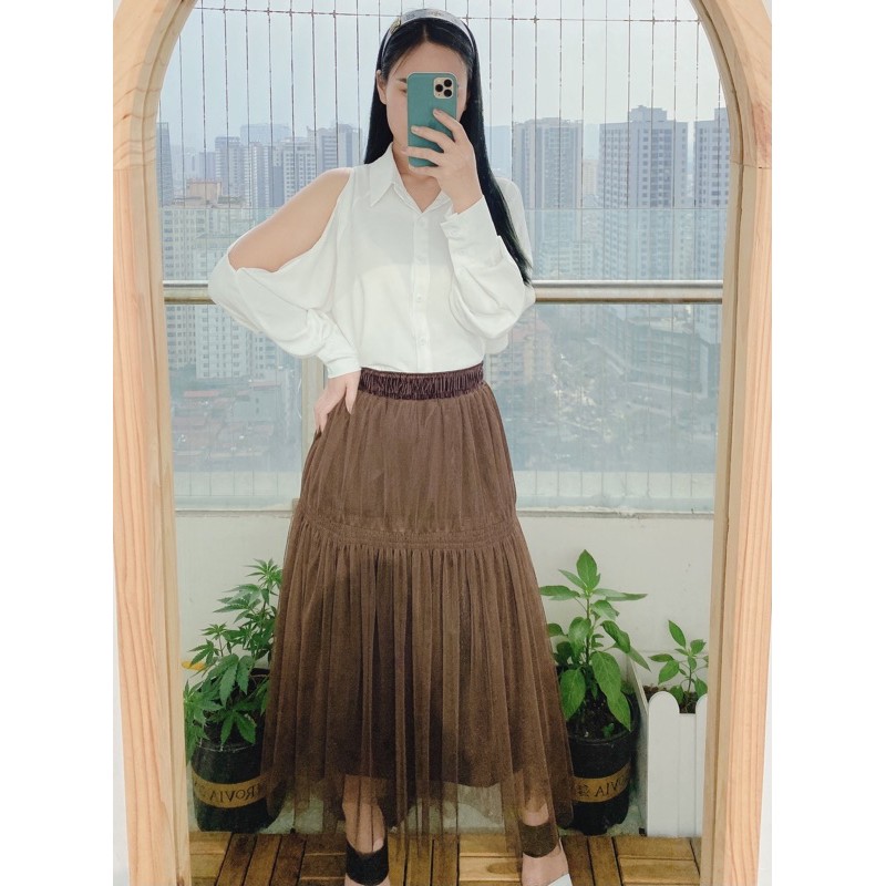 chân váy voan bồng bềnh xinh lắm (kèm hình thật) | BigBuy360 - bigbuy360.vn
