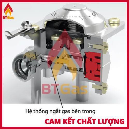 Bếp Gas Mini Hồng Ngoại NaMilux / Bếp Gas Mini Chống Nổ / Tích Hợp Van An Toàn / PL-2027PS