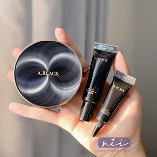 Phấn nước A.BLACK All Day Perfect Cover Cushion Set