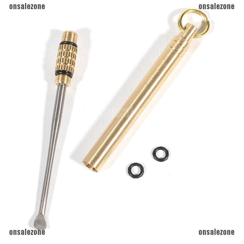 Tăm xỉa răng/Đồ lấy ráy tay bằng hợp kim titanium tiện dụng khi đi cắm trại EDC | BigBuy360 - bigbuy360.vn