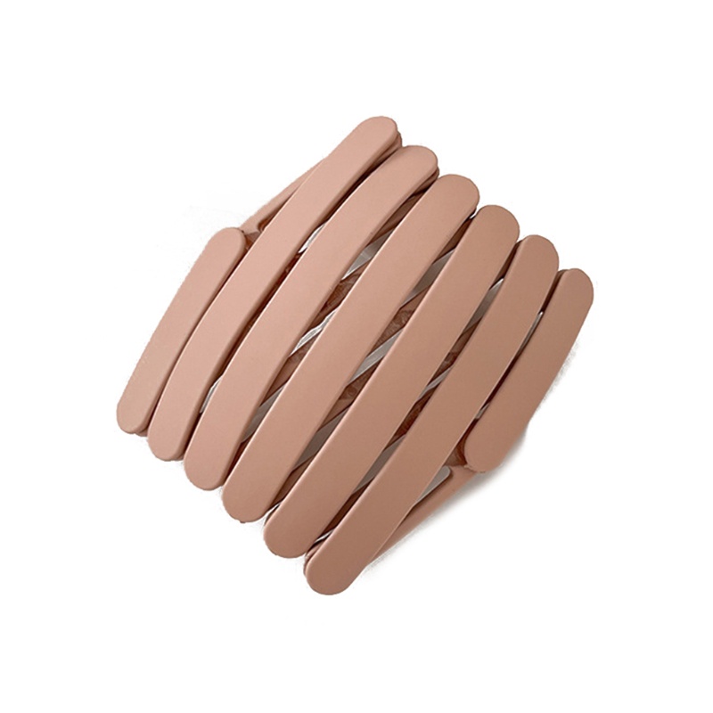 Băng Đô Cài Tóc Bằng Nhựa Acrylic Chống Trượt Có Thể Gập Lại