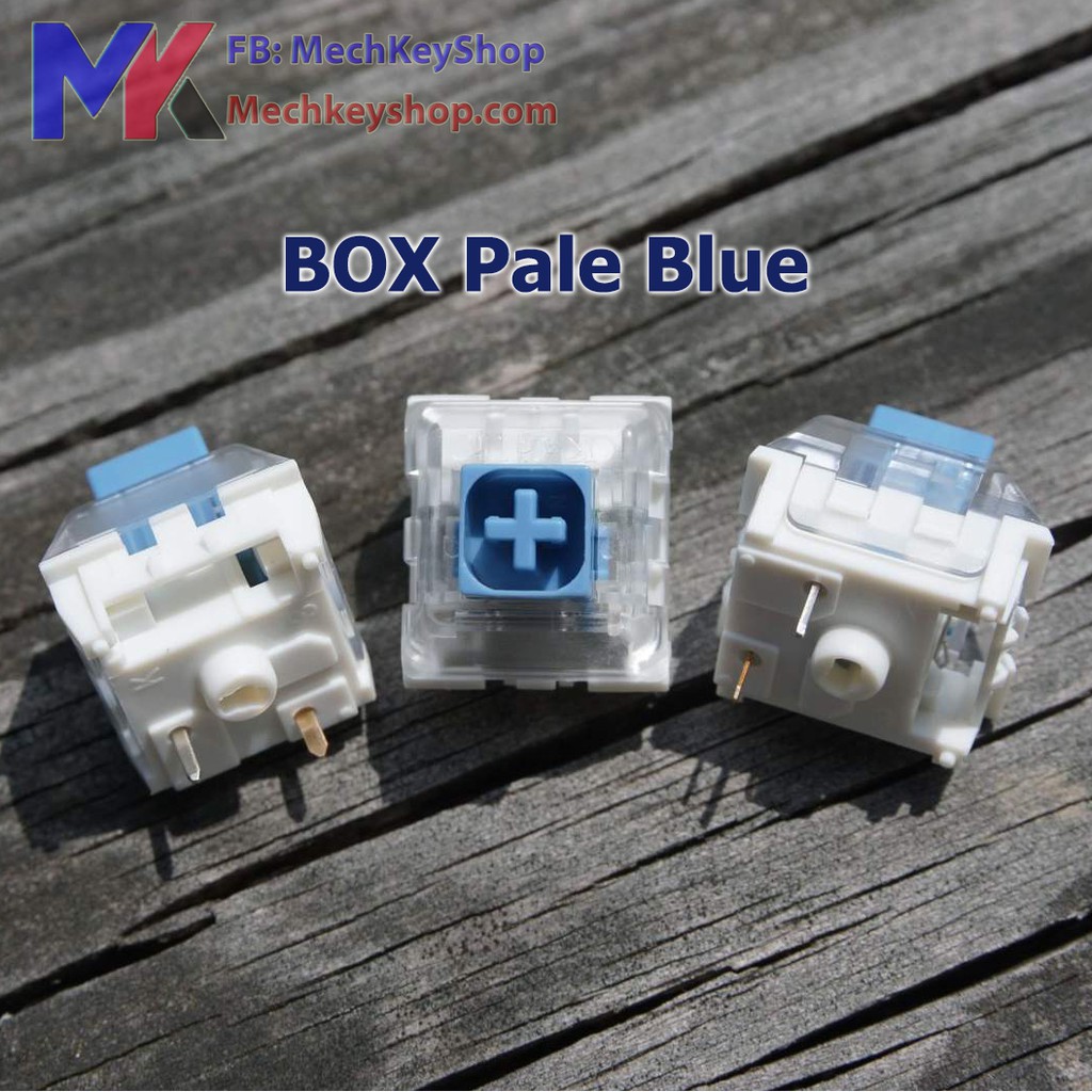 công tắc Kailh Box Switch cho bàn phím cơ - Box White - Box Navy - Box Pale Blue