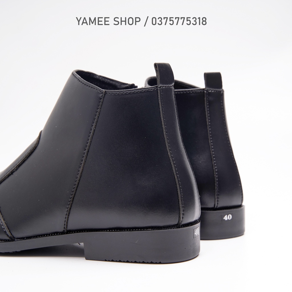 Giày Chelsea Boots Classic khoá kéo, cổ lửng, đế khâu chắc chắn | BigBuy360 - bigbuy360.vn