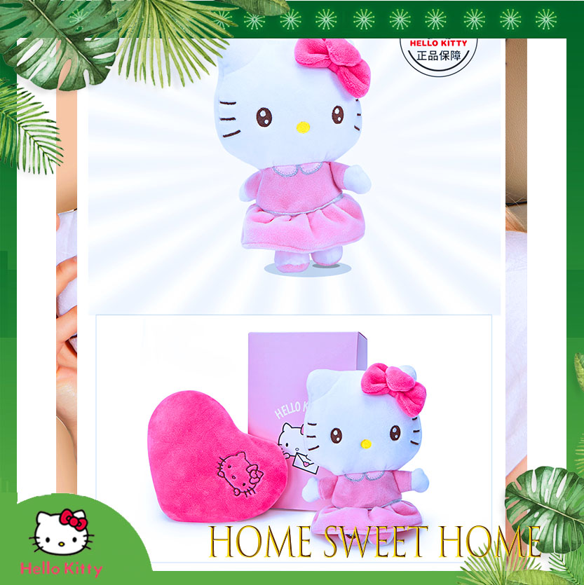 Hello Kitty Thú Nhồi Bông Hình Mèo Kitty Xinh Xắn