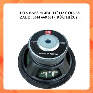 1 củ loa bass 20 jbl từ 113 coil 38 -loa nhập china