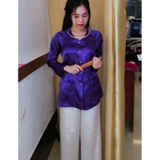 Áo bà ba phi lụa