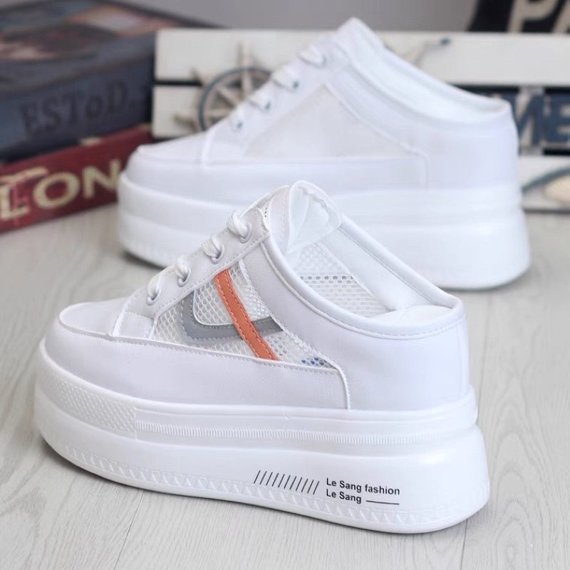 Giày sục thể thao độn đế 9cm ⚡️ANDUSTORE⚡️