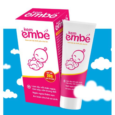 Kem EmBé - Hết mẩn ngứa, giảm viêm hiệu quả / kem em bé