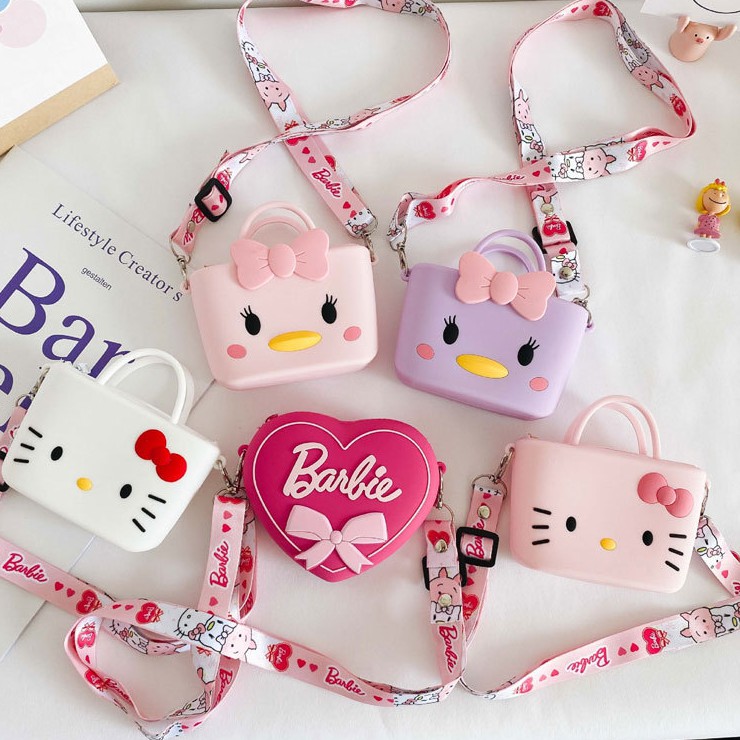 Ví Nhỏ Đựng Tiền Xu Hình Hello Kitty Dễ Thương
