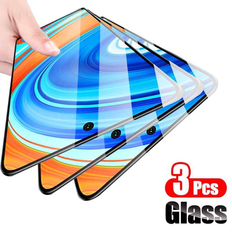 Set 3 Ốp Điện Thoại Kính Cường Lực Bảo Vệ Toàn Diện Cho Xiaomi Redmi Note 9 Pro Redmi Note 9 Pro Note9