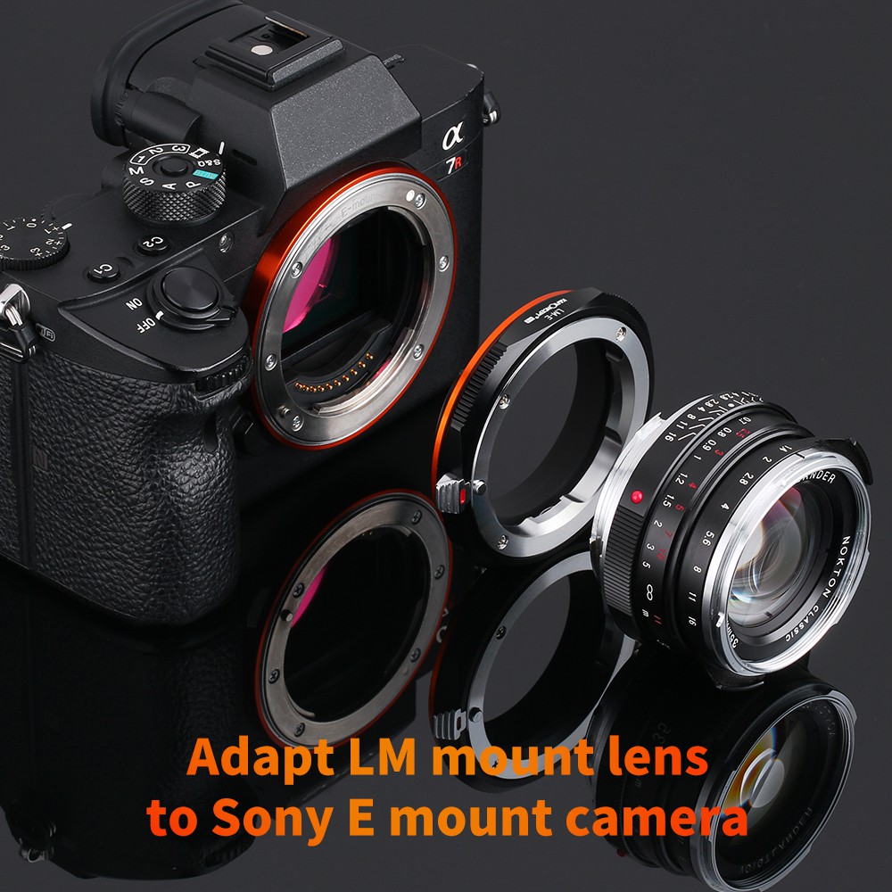 Ngàm Chuyển Đổi Ống Kính Leica M Sang SONY NEX E Camera A7S NEX-5T