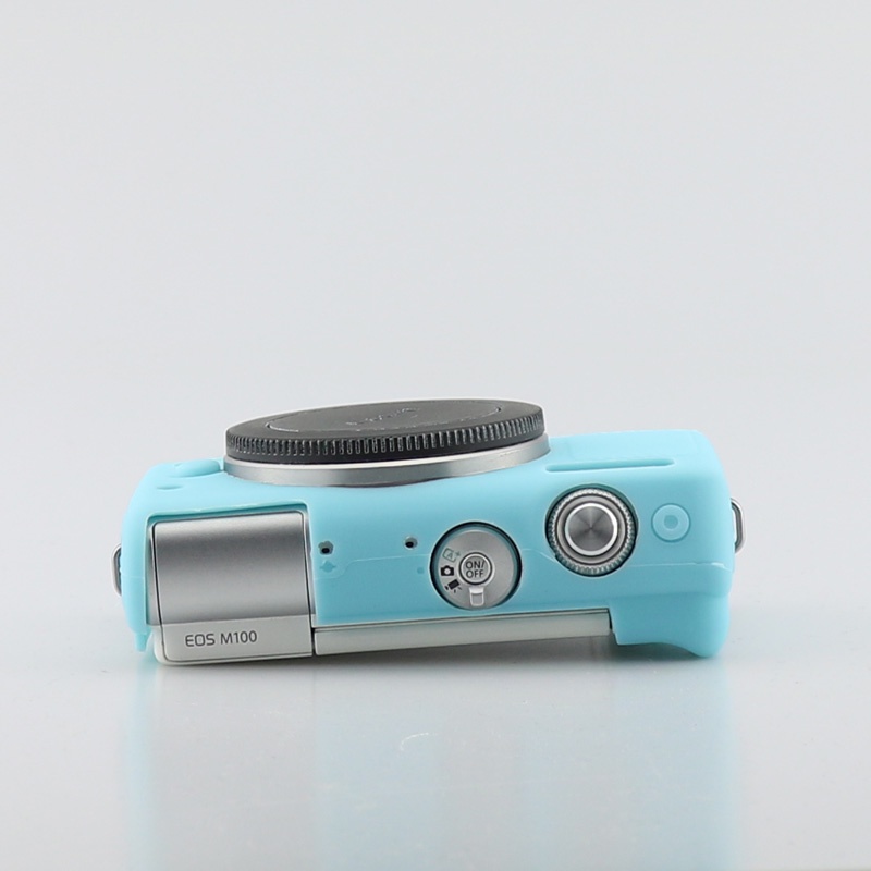 Ốp Silicon Mềm Chống Trầy Cho Máy Ảnh Canon EOS M200 M100