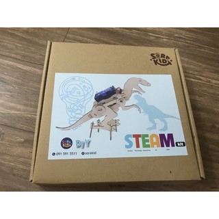 STEAM - LẮP RÁP +TÔ MÀU KHỦNG LONG