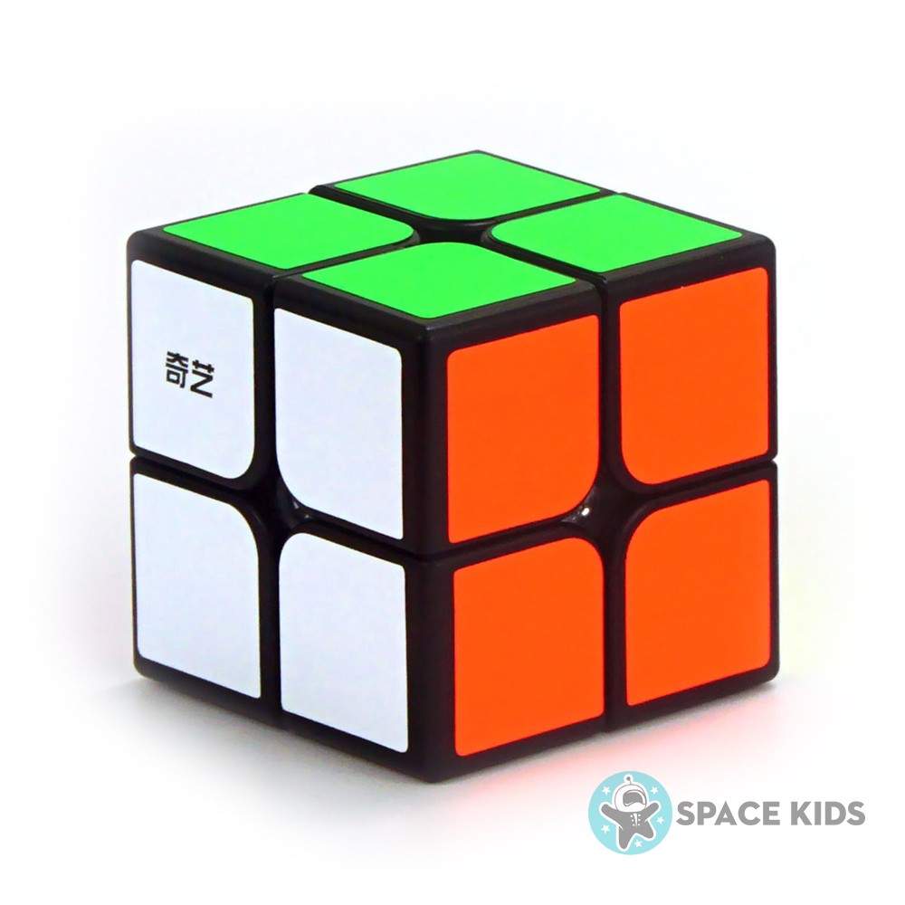 Đồ chơi Rubik 2x2 Qiyi khối lập phương ma thuật bằng nhựa ABS, Đồ chơi thông minh Rubik 2x2