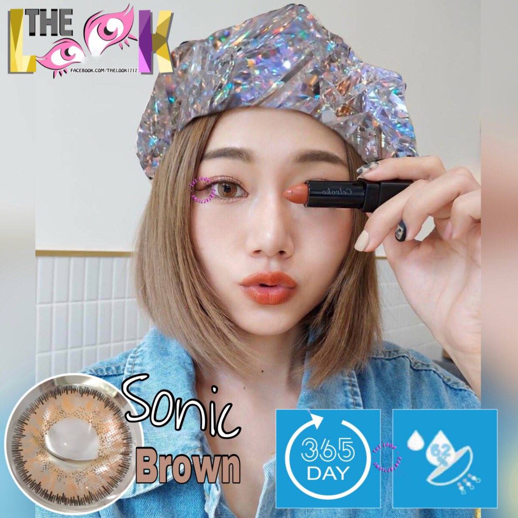 CONTACT LENS MÀU BROWN - NÂU CAM - CÓ ĐỘ