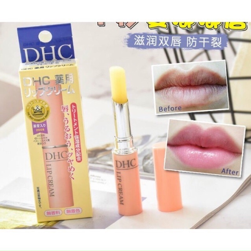 Son Dưỡng Môi DHC Lip Cream 15g Nhật Bản