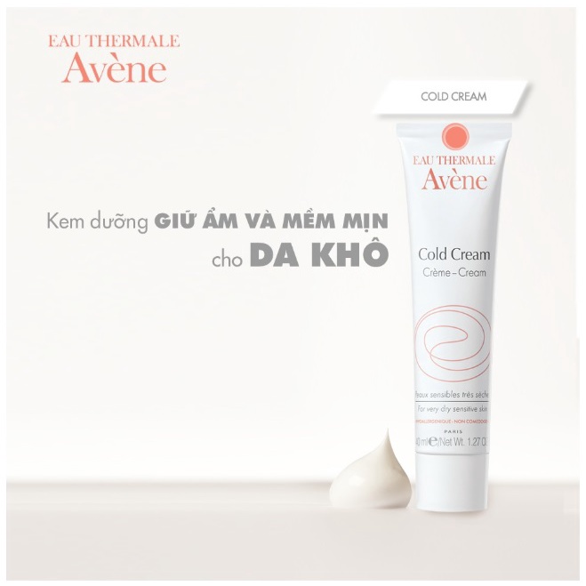 [TEM CTY] Kem dưỡng ẩm da khô Avene Cold Cream (100 ml)