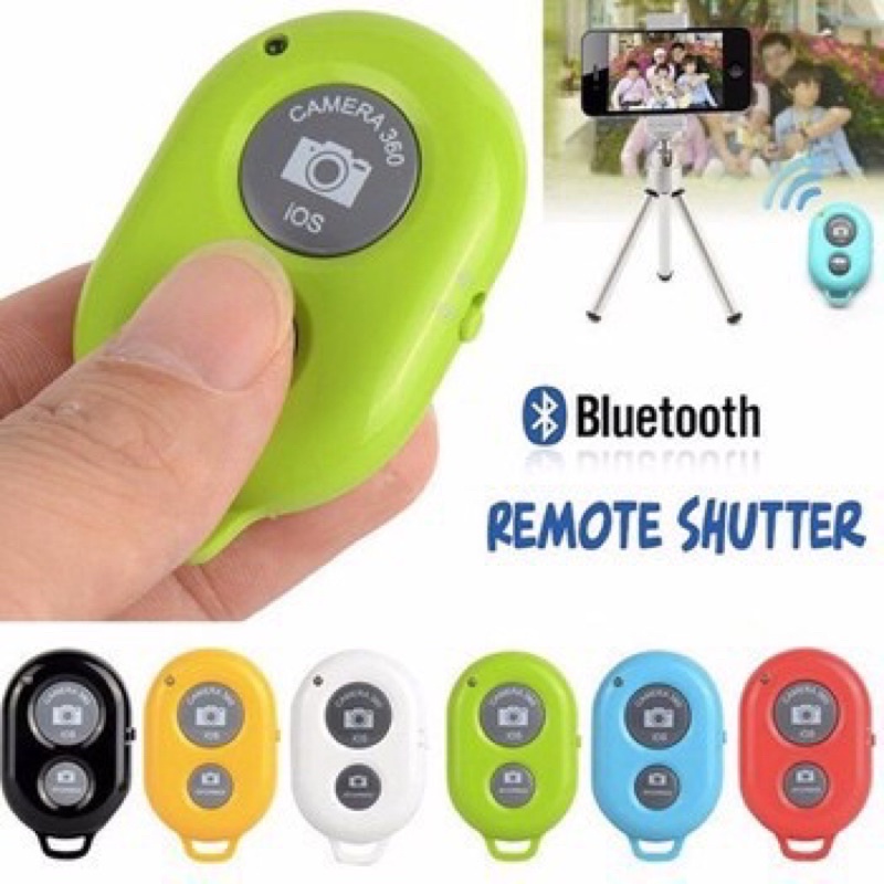 Remote Bluetooth Điều Khiển Chụp Hình Ảnh Tự Sướng Từ Xa - Remote Bluetooth Chụp Ảnh Di Động - Tee &amp; Mee