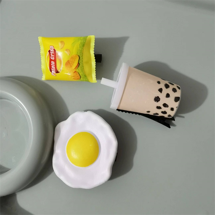 Kẹp Tóc Hình Thức Ăn Sáng Tạo Dễ Thương 2022