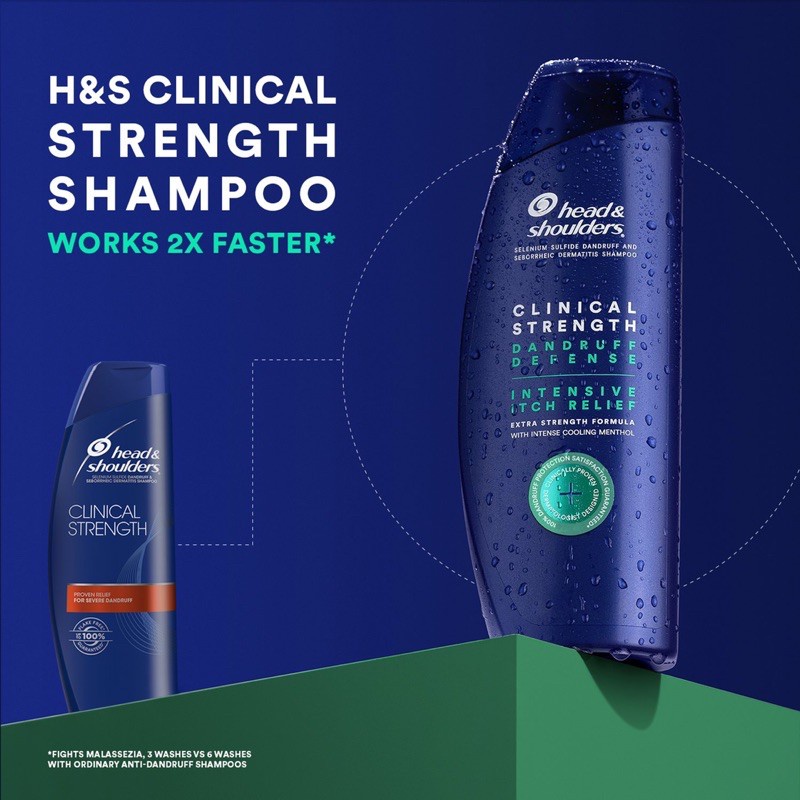 DẦU GỘI NGĂN NGỪA GÀU HEAD & SHOULDER CHÍNH HÃNG - DẦU GỘI NGĂN NGỪA GÀU HEAD & SHOULDER CLINICAL STRENGTH - MỸ