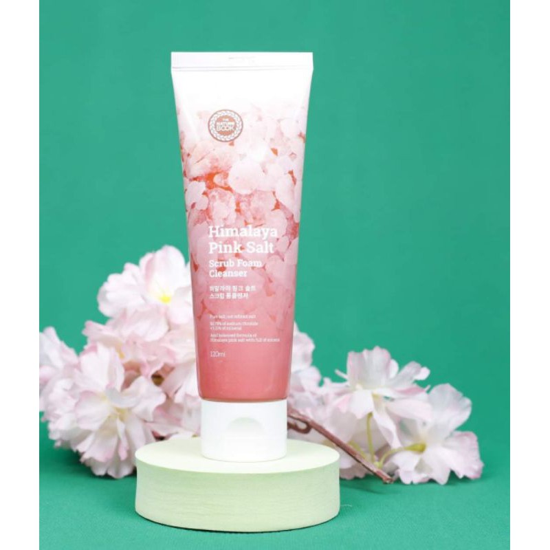 The Nature Book Sữa rửa mặt muối hồng Hymalaya Pink Salt