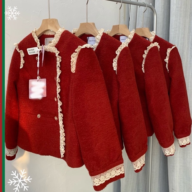 Áo Khoác Dạ Weiss `` Versailles Jacket '' Phong Cách Hồng Kông Cho Nữ