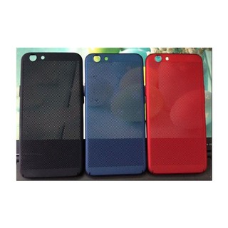 Ốp Lưng Dạng Lưới Tản Nhiệt Dành Cho Oppo A59 / F1s Tặng Kính Cường Lực