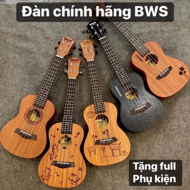 Đàn Ukulele Concert BWS - (tặng đủ phụ kiệm+ gồm cả bao đựng ) Siêu Rẻ