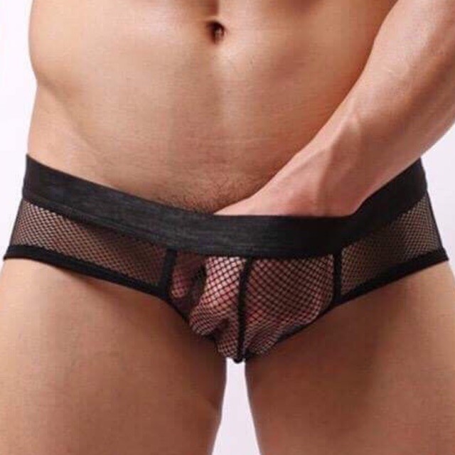 Quần lót nam, quần lót Tam giác thun lưới
