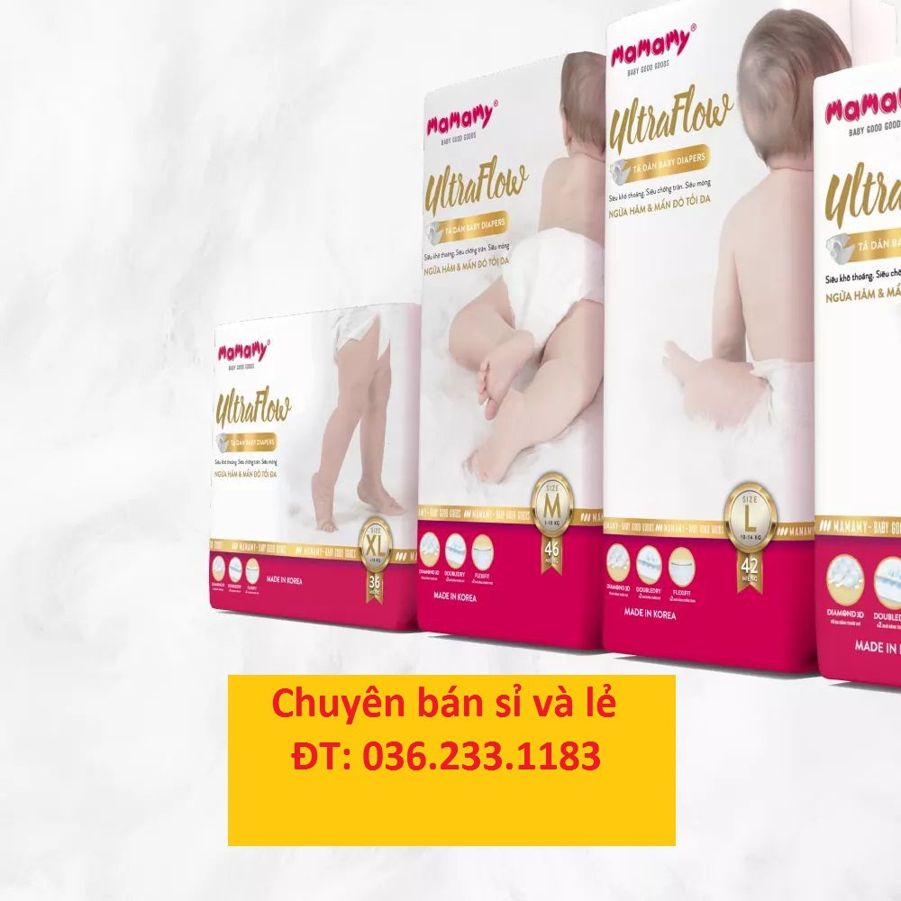 Tã Dán Mamamy Ultraflow XL36 (12-17kg)