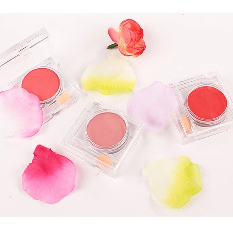 [Hàng mới về] Phấn Má Hồng Bột Khoáng Hộp Một Màu Lâu Trôi Nhiều Màu Tự Chọn