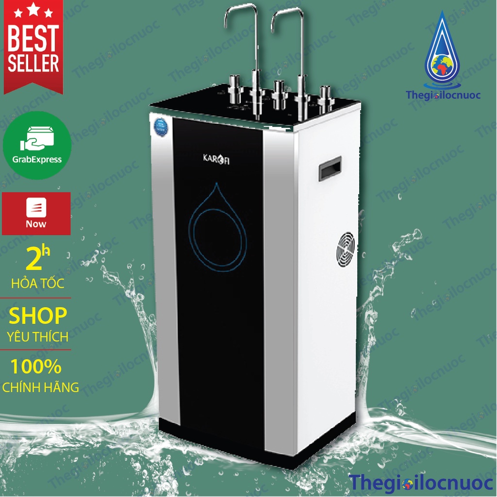 Máy lọc nước thông minh nóng lạnh nguội Karofi KAD-D50